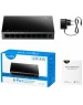 Коммутатор CUDY Коммутатор 8-Port Gigabit Metal Switch 5-Port Gigabit Ethernet Switch, 5 10/100/1000M RJ45 Ports, Loop Detection, USB-C Power Input, Plug & Play, Wall-Mount