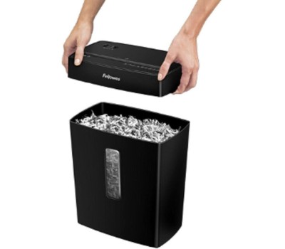 FELLOWES Уничтожитель бумаг PowerShred Р-42С, P-4, 4х34 мм, 8 лист. одновременно, 15л [fs-50125]