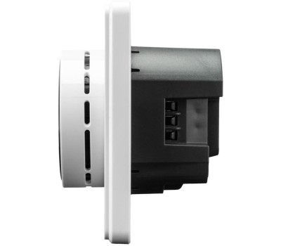 KRANZ Терморегулятор ROUND Wi-Fi с/у перламутр