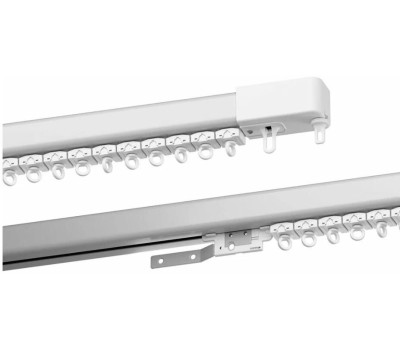 YANDEX Умный карниз для штор Яндекс, длина 1,8-3м, работает с Алисой, Zigbee, YNDX-00591