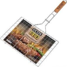 Решетка для барбекю ECOS Решетка для барбекю RD-104D (6 секций, р-р 35х25х1,5 см, общая длина 60см, хром.) 999610