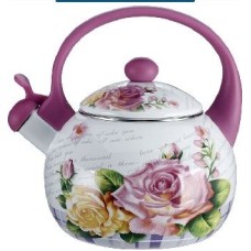 Чайник со свистком METALLONI EM-25101/35 Чайник эмал. 