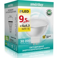 Лампочка SMARTBUY (SBL-GU5_3-9_5-30K) 9.5W/3000K/GU5.3