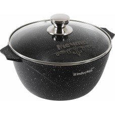 Кастрюля МЕЧТА 42802И Гранит black Induction Pro 2л