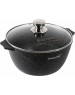 Кастрюля МЕЧТА 42802И Гранит black Induction Pro 2л
