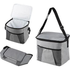 Термосумка ECOS Термосумка PC2201, 14л., р-р: 28x20x25см, цвет: серый 104834
