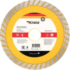 Диск алмазный KRANZ (KR-90-0131) Диск алмазный отрезной Turbo волна 125x22,2x2x10мм
