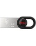 NETAC Флешка USB UM2 32ГБ, USB2.0, серебристый и черный [nt03um2n-032g-20bk]