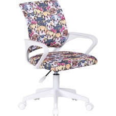 Кресло DEFENDER (64818) Fiesta принт Коты, ткань,класс1