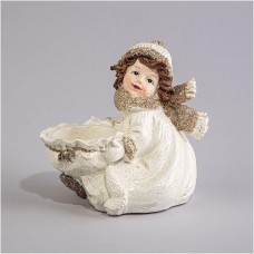 Подсвечник LEFARD 121-134 АНГЕЛ 12,8Х10,3Х12см