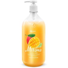 Жидкое мыло GRASS 125418 Milana манго и лайм (флакон 1000мл)