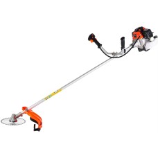 Бензотриммер MAXPILER Триммер бензиновый MGT-56 (3,2л.с, 56 см³, 2-т, диск 40 зуб, ремень, неразъемная штанга)