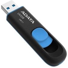USB накопитель ADATA 512GB USB 3.2 Gen1 AUV128-512G-RBE Black/Blue, Performance (Max.): Up to 100MB/s read