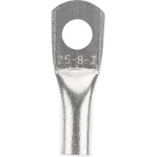 Наконечник REXANT Наконечник медный луженый ТМЛ 25–8–7 (25мм² - Ø8мм) ГОСТ 7386-80 (в упак. 100 шт.)