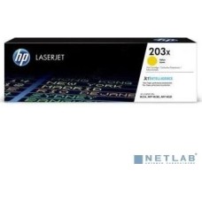 Картридж HP CF542X Картридж 203X Yellow {CLJ Pro MFP M254/280/281} (2500 стр)
