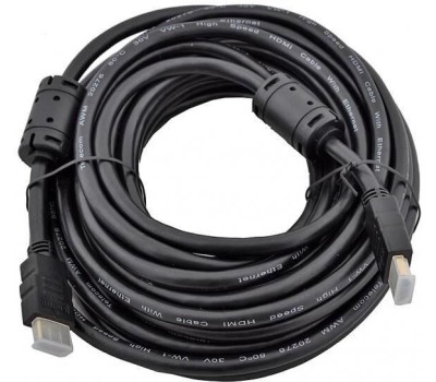 NINGBO Кабель аудио-видео HDMI (m)/HDMI (m) 10м. феррит.кольца позолоч.конт. черный (HDMI-V1.4-10-NY-BR)