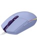 LOGITECH Мышь проводная G102 LightSync, игровая, оптическая, USB, 8000dpi, сиреневый [910-005857]