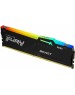 KINGSTON Память DDR5 8GB 5200MHz KF552C40BBA-8 Fury Beast RGB RTL Gaming PC5-41600 CL40 DIMM 288-pin 1.25В single rank с радиатором Ret