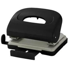KW-TRIO Дырокол 09652BLACK, пластиковый, до 16 листов