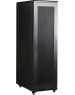 LANMASTER Шкаф коммутационный (TWT-CBB-27U-6X8-P1) напольный 27U 600x800мм пер.дв.перфор. задн.дв.перфор.2-хст. 2 бок.пан. 800кг черный IP20 сталь