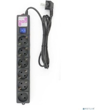 POWERCUBE Power Cube Фильтр-удлинитель 1,9м 6 р 16А SPG6-B1,9M (21887), черный
