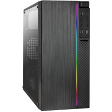 IRU Компьютер Game 510H6SEA AMD Ryzen 5 5600, DDR4 32ГБ, 512ГБ(SSD), NVIDIA RTX4060 - 8 ГБ, FreeDOS, черный [2073977]
