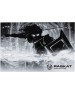 коврик RASKAT Коврик для мышки Paladin CG - L (900*400*3, резина+ткань, прошитый край, ч/б рисунок)