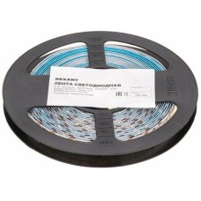 REXANT Лента светодиодная 12В, SMD2835, 19,2Вт/м, 240 LED/м, 4000K, 10мм, 5м,IP20