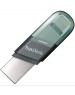 SanDisk Флеш-накопитель iXpand USB 3.0 / Lightning 128ГБ. Цвет: серебристо-черный