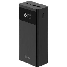 CACTUS Внешний аккумулятор (Power Bank) CS-PBFSKA-30000, 30000мAч, черный
