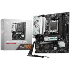 Материнская плата MSI Материнская плата B650M GAMING WIFI B650, AM5, 2*DDR5, 1*PCIEx16, 1*PCIEx1, 2*M.2, 1*TypeC, 7*USB3.2Gen1, 6*USB2.0, 4*SATA3.0, 2.5G, DP, HDMI, M-ATX, RTL
