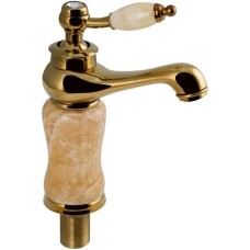 BRIMIX - Смеситель для раковины, корпус под бежевый мрамор с золотом, шаровый, пластик АБС 1691