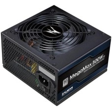Блок питания ZALMAN Блок питания ATX 500W ZM500-TXII V2 80+ (20+4pin) APFC 120mm fan 6xSATA RTL