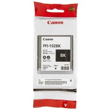Картридж струйный CANON Картридж струйный PFI-102BK 0895B001 черный (130мл) для IP iPF500/600/700/710