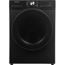 HISENSE Стиральная машина WD5S1045BB класс: A загр.фронтальная макс.:10.5кг (с сушкой) черный инвертор