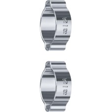 ЗУБР 15 - 18 мм, 2 шт, обжимной хомут, Профессионал (64929-15-18)