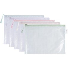 DELI Папка на молнии Colorful EF280 A4 ПВХ 0.23мм ассорти цвет молнии ассорти