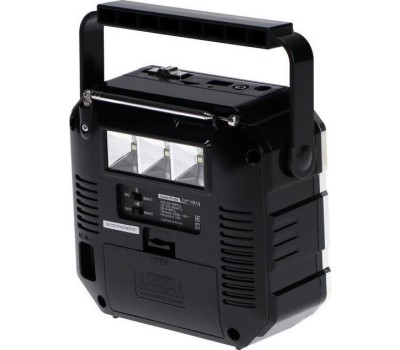 Радиоприемник СИГНАЛ РП-228 УКВ 64-108МГц, 220V, акб 1200mA/h, USB/microSD/AUX, светодиодный фонарь/дискосвет