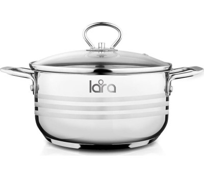 Набор кастрюль LARA LR02-81 Standart (2.0л.; 4.0л.; 5.2л.)