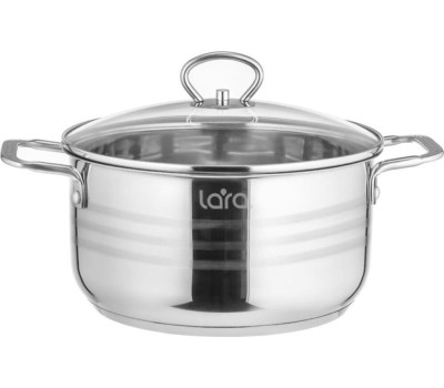 Набор кастрюль LARA LR02-81 Standart (2.0л.; 4.0л.; 5.2л.)