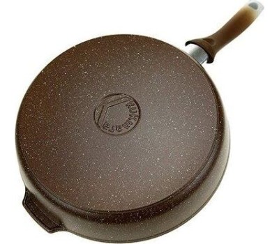 Сковорода КУКМОР смк281а а/пр литая 28см Кофейный мрамор