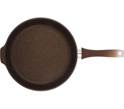 Сковорода КУКМОР смк281а а/пр литая 28см Кофейный мрамор