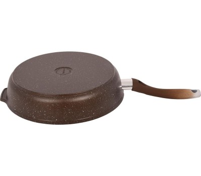 Сковорода КУКМОР смк281а а/пр литая 28см Кофейный мрамор