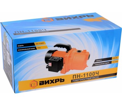 Поверхностный насос ВИХРЬ ПН-1100Ч