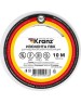 Изоляционная лента KRANZ (KR-09-2601) 0.13Х15 ММ, 20 М, БЕЛАЯ