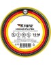 Изоляционная лента KRANZ (KR-09-2601) 0.13Х15 ММ, 20 М, БЕЛАЯ