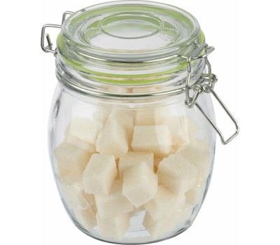 Стеклянная банка MALLONY Банка стеклянная BRAVO, объем 750 мл, с бугельным замком (007251)