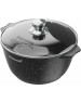 Кастрюля МЕЧТА 42802И Гранит black Induction Pro 2л