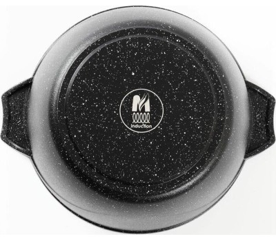 Кастрюля МЕЧТА 42802И Гранит black Induction Pro 2л