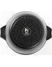 Кастрюля МЕЧТА 42802И Гранит black Induction Pro 2л